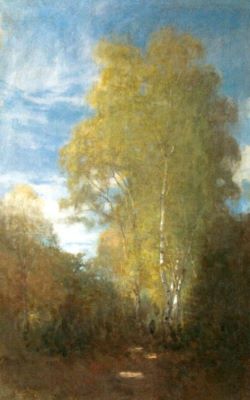 pictură - Grigorescu, Nicolae; Luminiș cu fagi