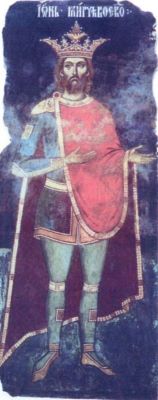 pictură - Dobromir - zugrav; Mircea cel Bătrân