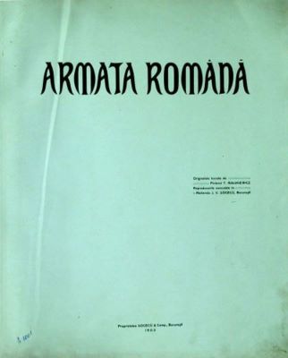album - Ajdukiewicz, T.; Armata Română 1903