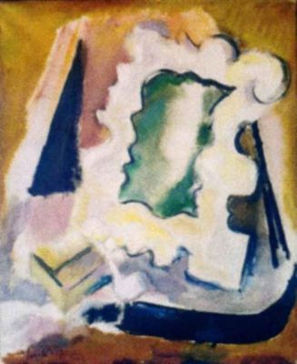 pictură - Popescu, Vasile; Oglinda Alba