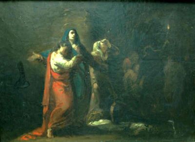 pictură - Bouguereau, Adolphe William; Scenă biblică
