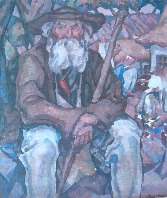 pictură - Theodorescu-Sion, Ion; Portret de bătrân