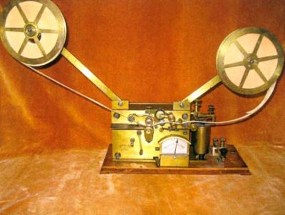 Ducretet, E.; telegraf Morse-receptor