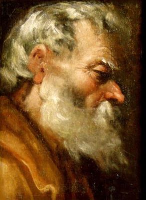 pictură - Bassano, Leandro da Ponte (?); Portretul unui bărbat cu barba căruntă
