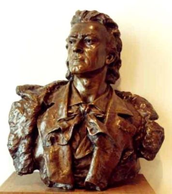 sculptură - Georgescu, Ioan; Actorul Mihail Pascaly
