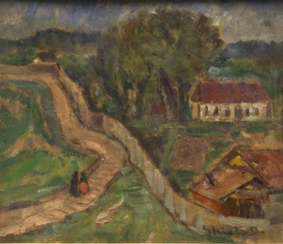 pictură de șevalet - Ghiață, Dumitru; Peisaj