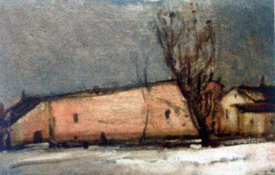 pictură - Baba, Corneliu; Iarna