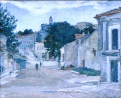 pictură - Steriadi, Jean Alexandru; Stradă