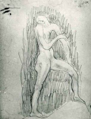 desen - Paciurea, Dimitrie; Nud de femeie