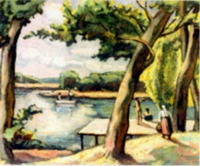 pictură - Ressu, Camil; Peisaj