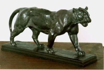 sculptură - Barye, Antoine-Louis; Leoaică