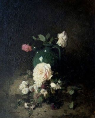 pictură - Grigorescu, Nicolae; Trandafiri