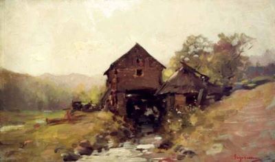 pictură - Grigorescu, Nicolae; Moara
