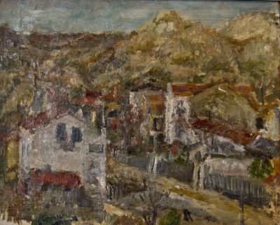 pictură de șevalet - Grigorescu, Lucian; Peisaj din Balcic