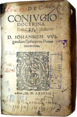 carte veche - Doctor IOHANNEM WI GANDUM episcopum Pomezaniensem; De coniugio doctrina