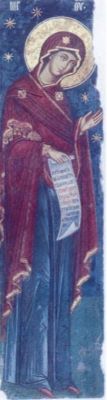 pictură - Dobromir zugrav; Maica Domnului
