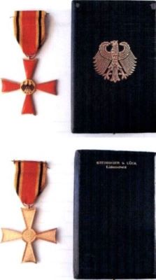 ordin de merit; Ordinul de Merit german/Crucea federală de Merit