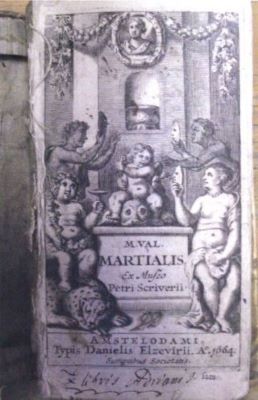 carte - M(arcus) Val(erius) Martial; Ex museo