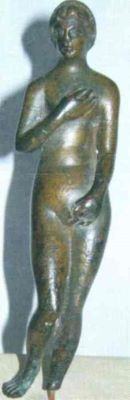 statuetă; Venus pudica