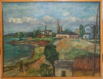 pictură de șevalet - Bunescu, Marius; Floreasca