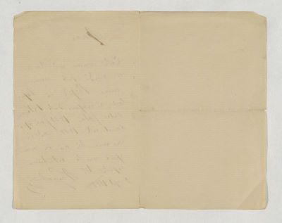 manuscris - Scrisoarea a fost redactată de M. Kogălniceanu; Scrisoare adresată de Mihail Kogălniceanu fiului său, Ioan, datată „5 septembrie 1888”