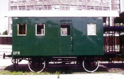 Vagon de poștă din trenul de epocă „Moldovița”