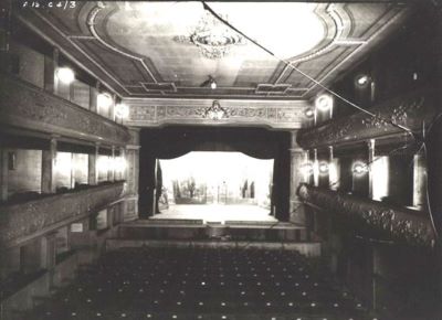 fotografie - Fischer, Emil; Sala teatrului din Turnul Gros din Sibiu