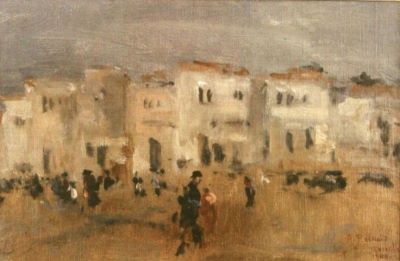 pictură - Besnard, Paul-Albert; Marsilia
