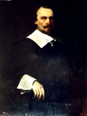pictură - Munkácsy, Mihaly; Portret de bărbat