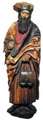 sculptură; Sf. Iacob cel Mare