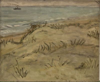 pictură de șevalet - Pallady, Theodor; Țărm de mare