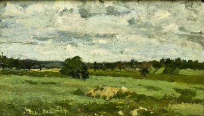 pictură - Andreescu, Ion; Peisaj de câmp