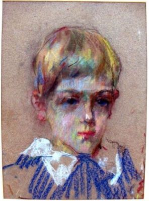desen - Băeșu, Aurel; Portret de copil