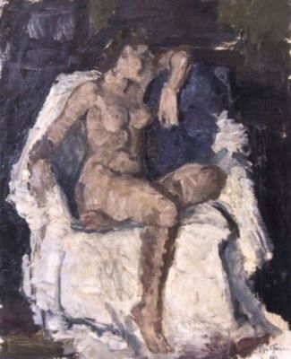 pictură - Suțianu, Petre; Nud