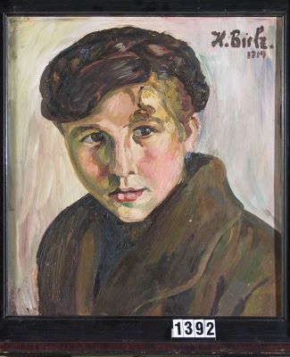 pictură de șevalet - Bielz, Henriette; Cap de studiu