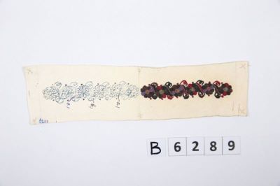 model de broderie - Petruțiu Petru; ”Brață” de mijloc pieptar femeiesc național
