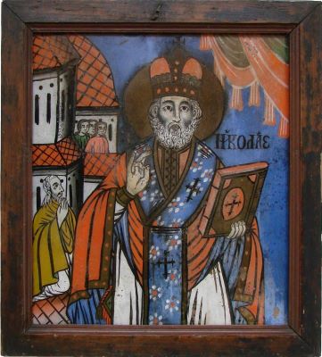 icoană - Ioan Pop de la Făgăraș; Sf. Nicolae