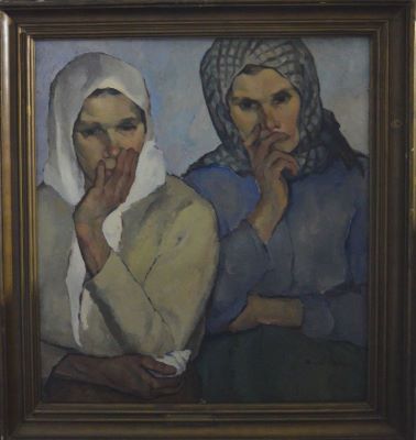 pictură de șevalet - Băeșu, Aurel; Capete de expresie