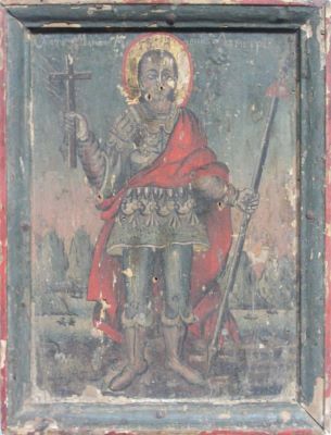 icoană; Sf. Dumitru