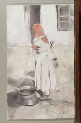 pastel - Luchian, Ștefan; De la apă