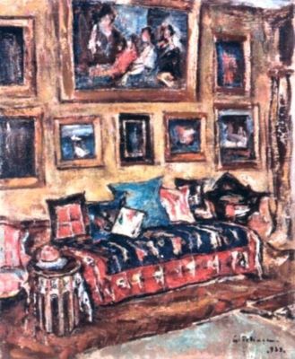 pictură - Petrașcu, Gheorghe; Interior (Colț de atelier)