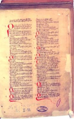 manuscris - Aquino, Thomas de; Summatheologica P. 2 (p. 2)