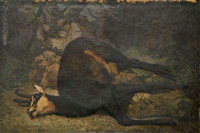 pictură de șevalet - Henția, Sava; Capra neagră