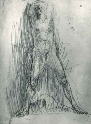 desen - Paciurea, Dimitrie; Studiu de nud
