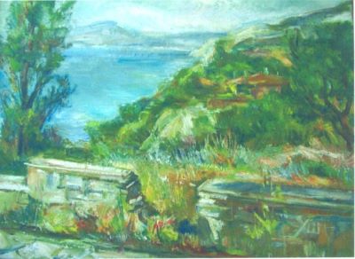 pictură - Iorgulescu-Yor, Petre; Peisaj din Balcic