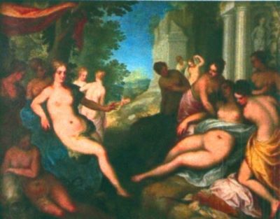 pictură - Rottenhammer, Hans; Diana și Callisto