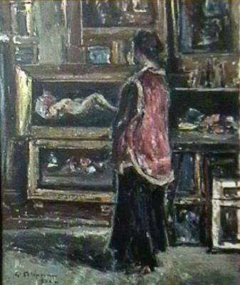 pictură - Petrașcu, Gheorghe; Interior