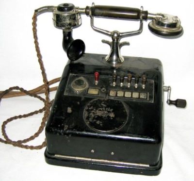 telefon de secretariat; telefon cu baterie locală
