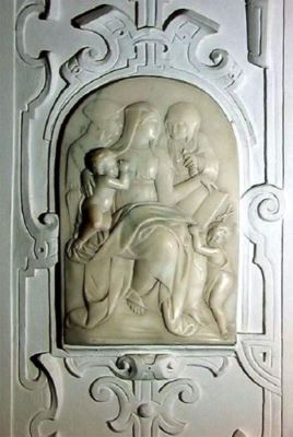 sculptură; Fecioara cu Pruncul și Sfinții Ioachim și Ana