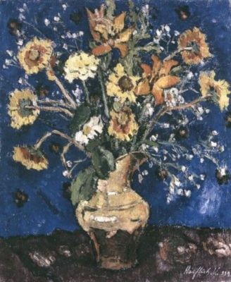 pictură - Hoeflich, Valentin; Natură statică cu flori